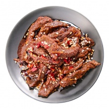 牛肉香辣味80g熟食肉干手撕牛肉干办公室休闲零食 即食小吃来一份