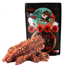 满300减210[三只松鼠 蜀香牛肉麻辣味100g]休闲零食小吃食品牛肉干卤味小食